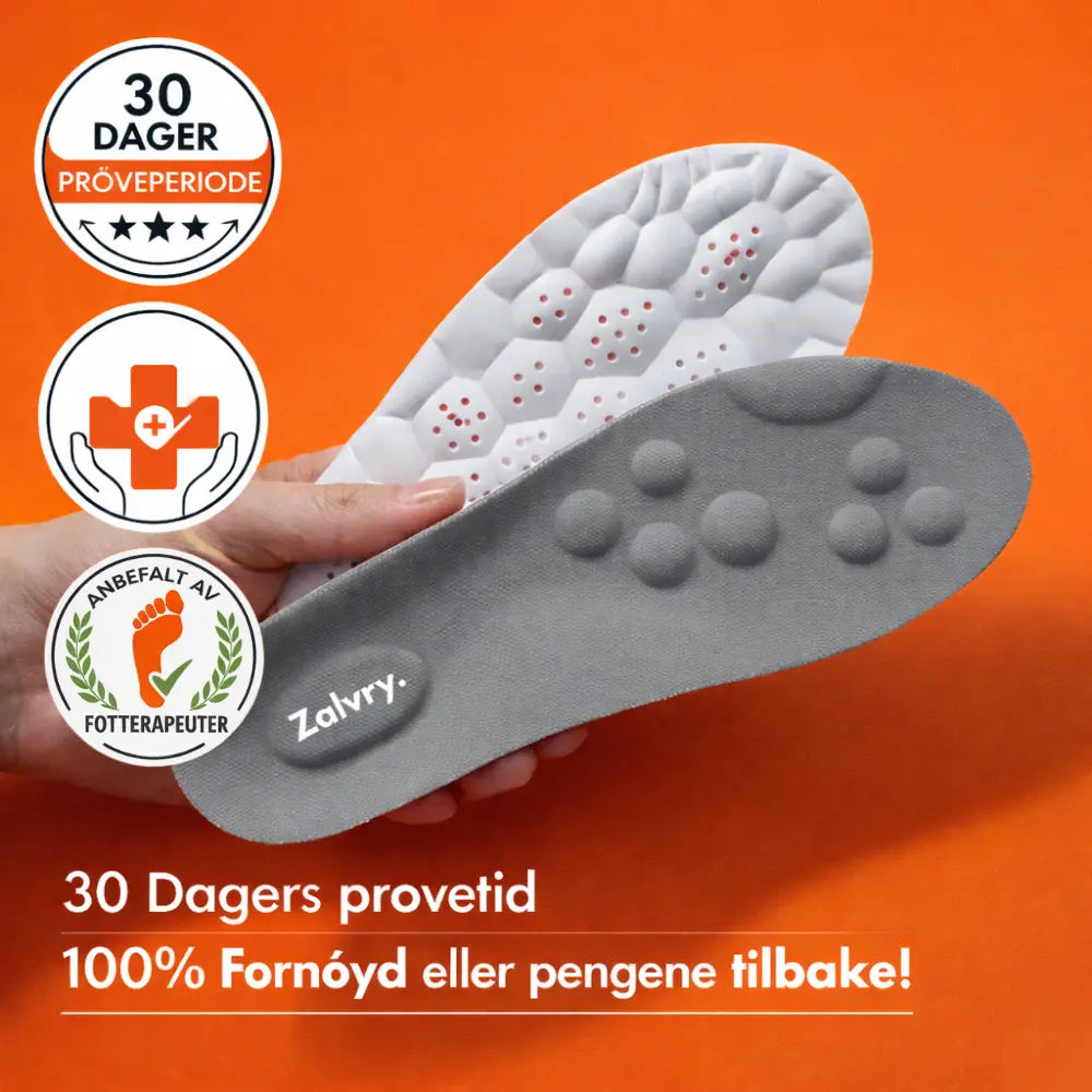 Massasjesåler for deg som står hele dagen.